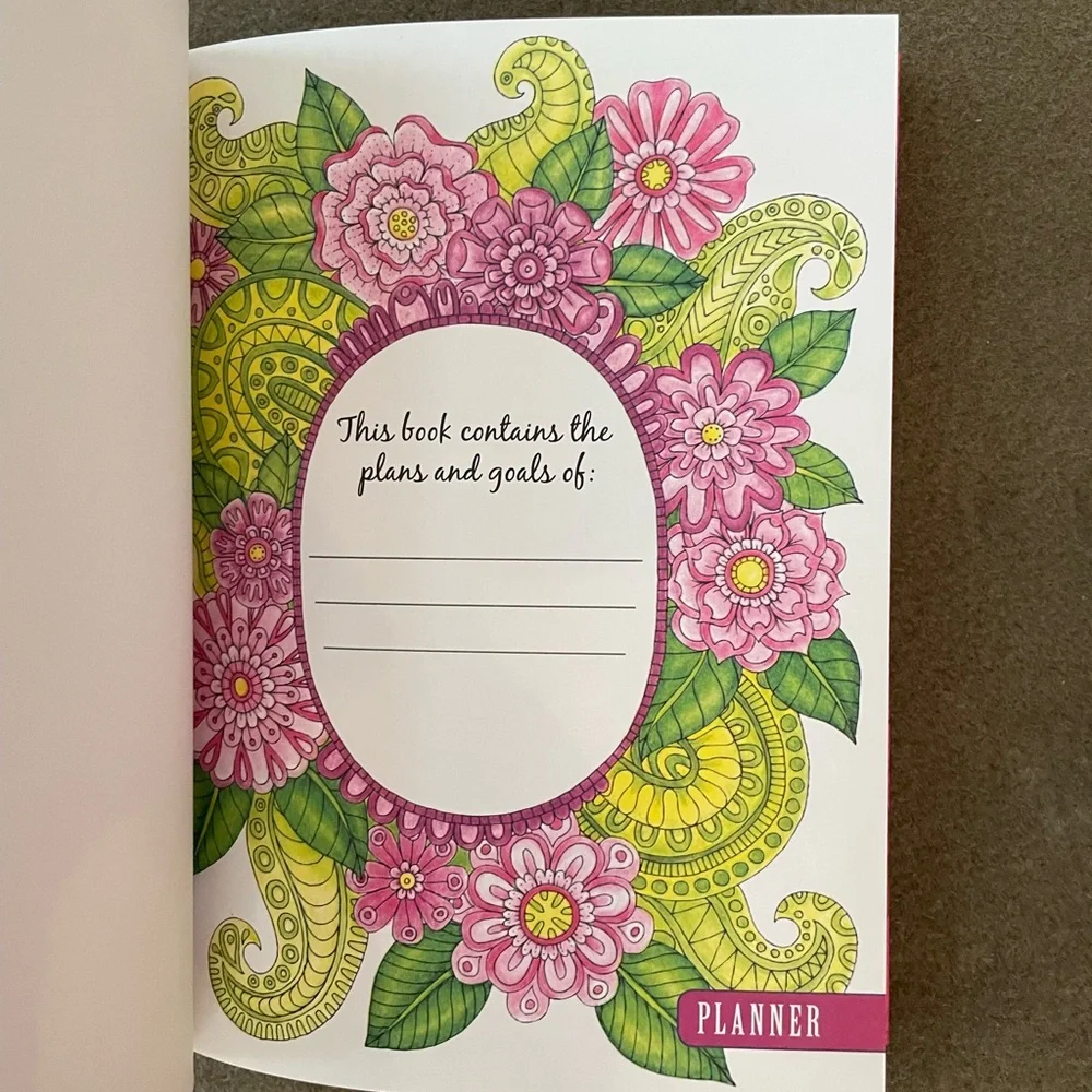 N/A pink floral